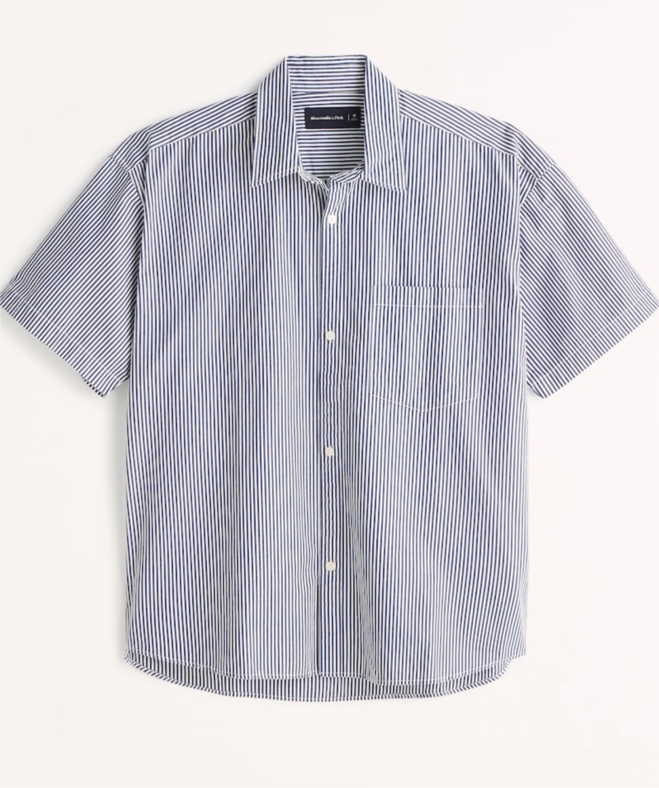 Abercrombie & Fitch Short Sleeve Poplin Shirt