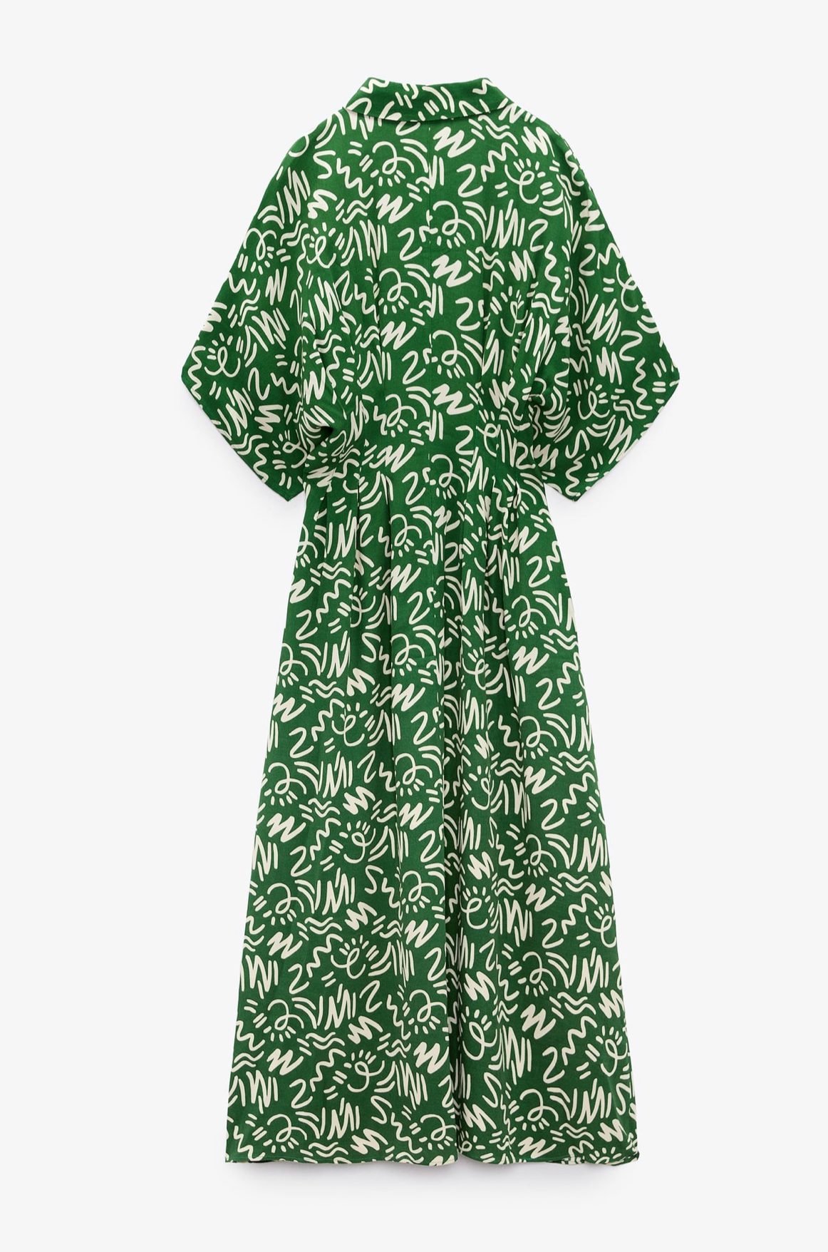 Zara Long Print Dress