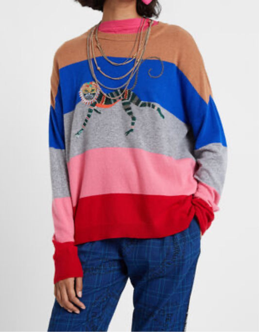 Desigual Oversized Monkey Sweater