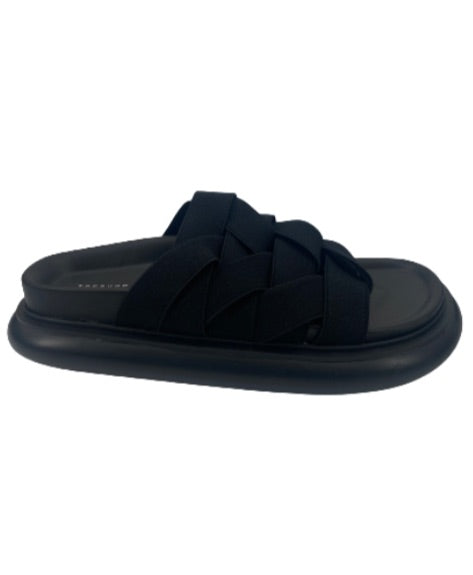 Topshop Pio Elastic Footbed Mule Sandal