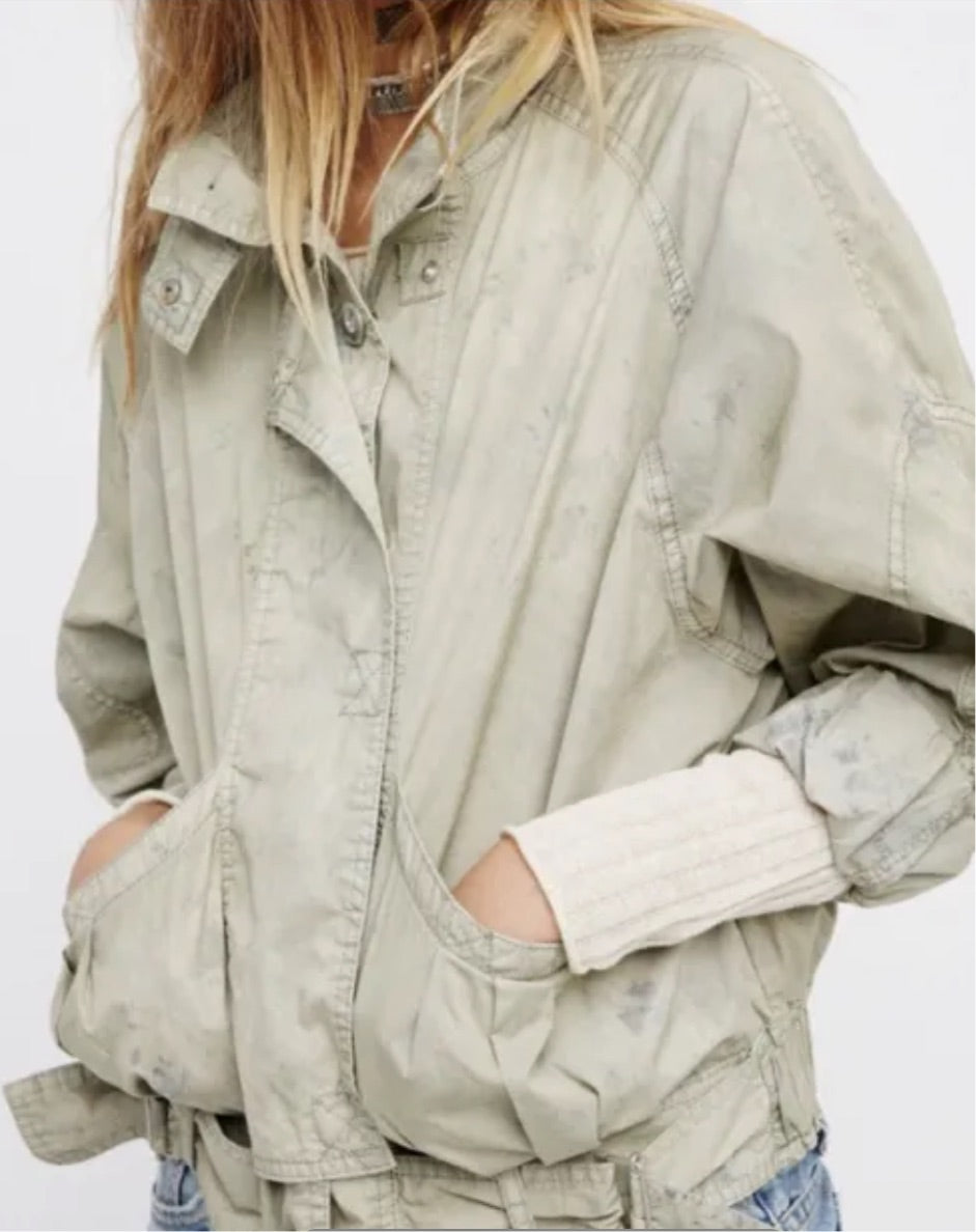 Free People Parachute Jacket