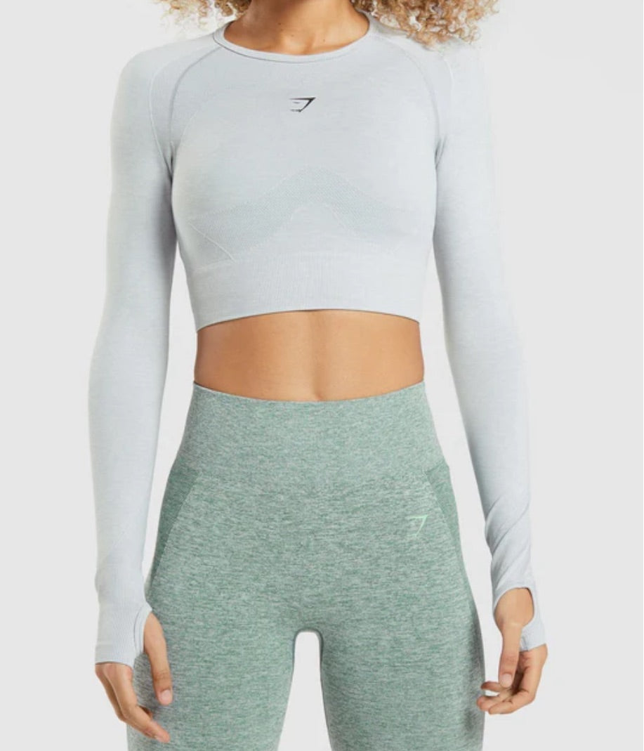 Gymshark Flex Sports Long Sleeve Crop Top