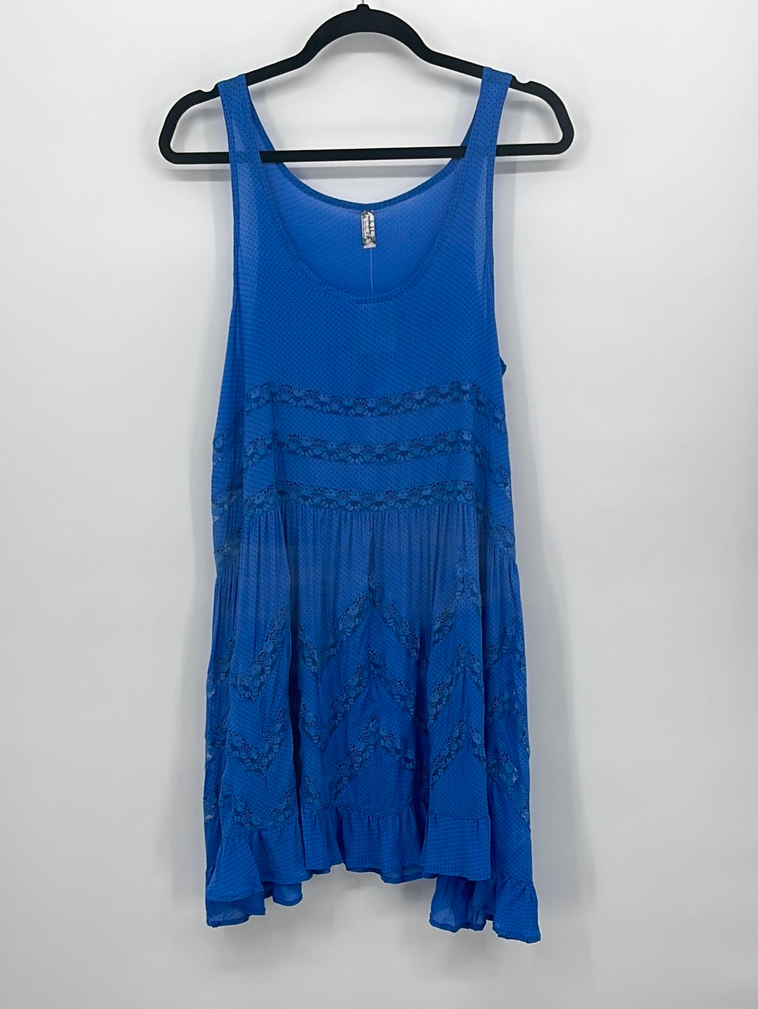 Free People Voila Lace Trapeze Slip Dress