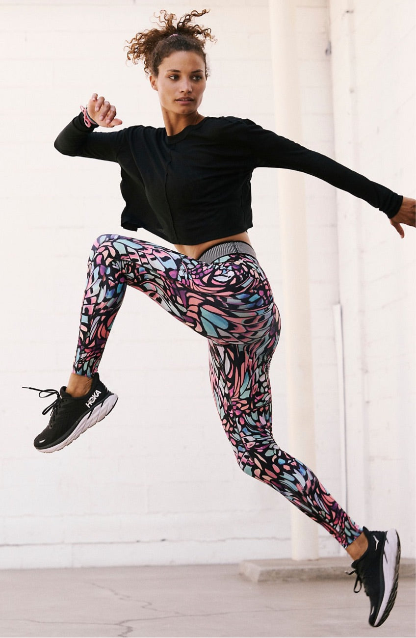 Free People - Legging d'endurance imprimé