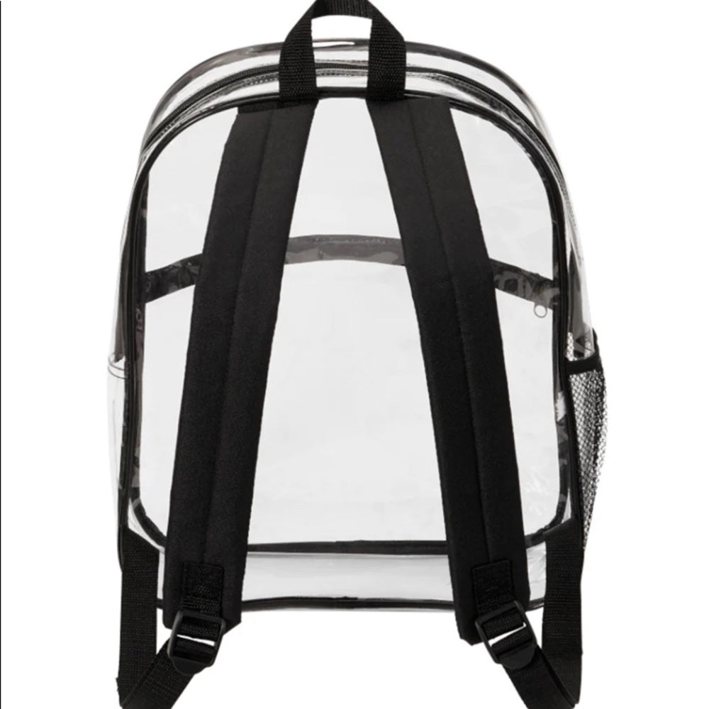 Stadium PVC Clear Adjustable Backpack