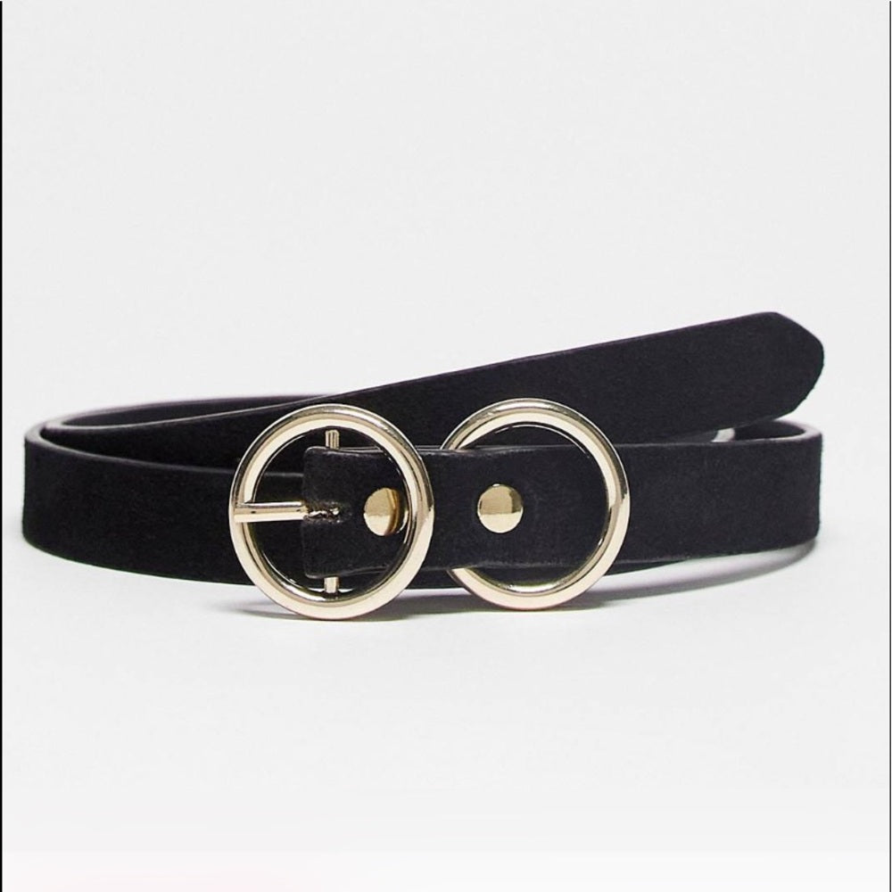 Urbancode Double Buckle Leather Belt