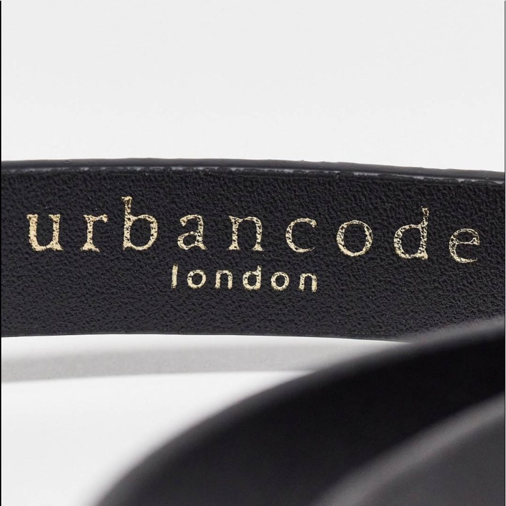 Urbancode Double Buckle Leather Belt