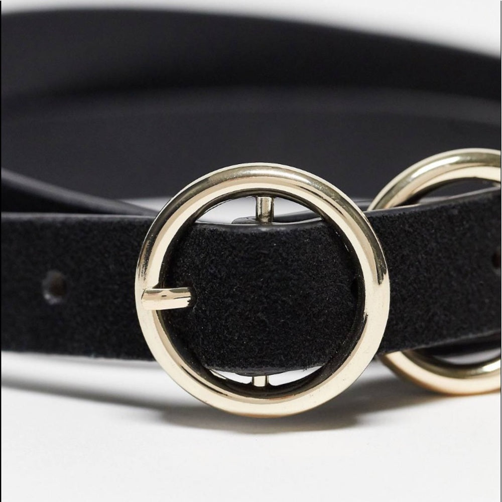 Urbancode Double Buckle Leather Belt