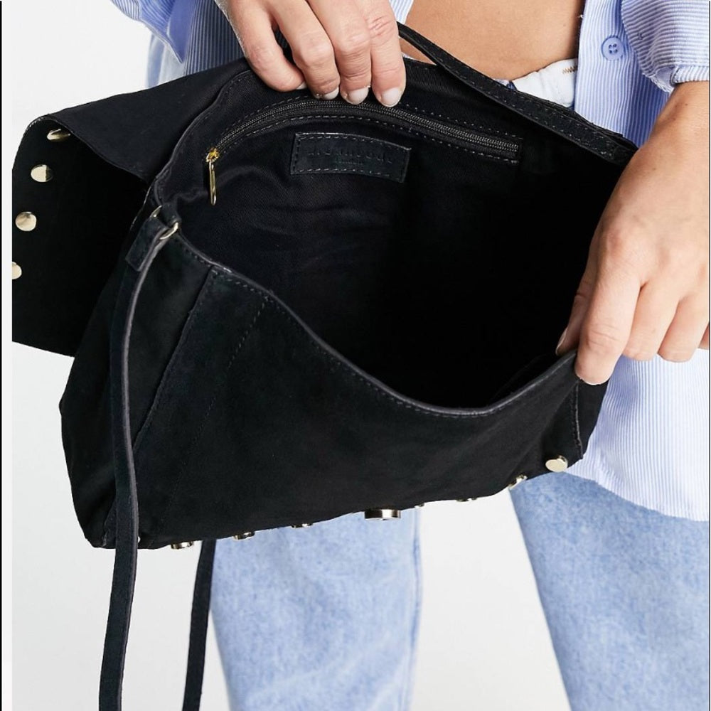 Urbancode Suede Studded Bag