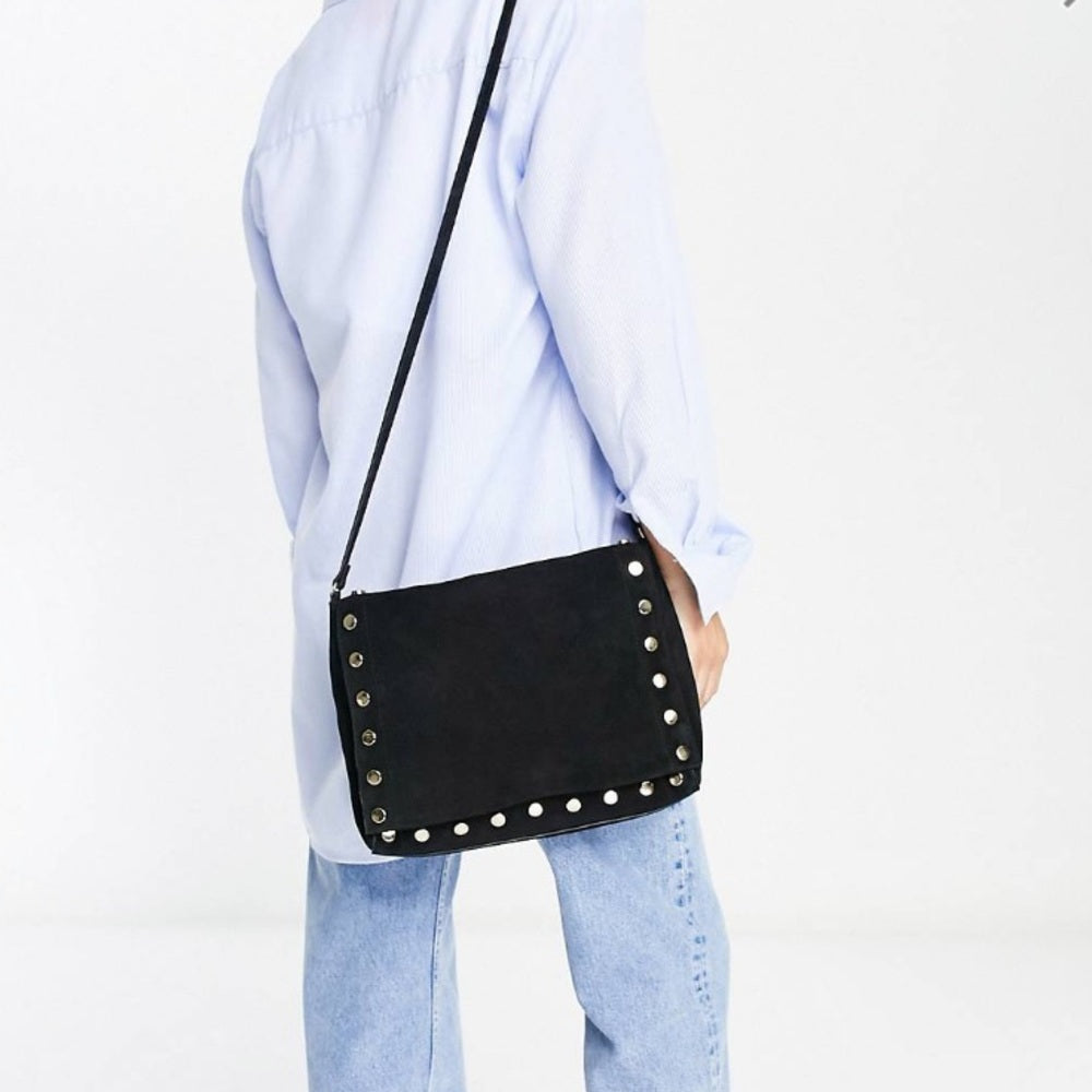 Urbancode Suede Studded Bag